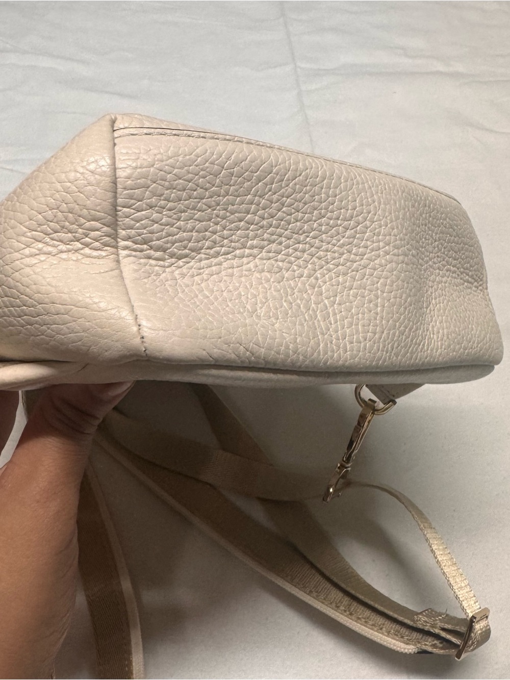 Michael Kors Light Blush Pebbled Leather Mini Backpack - Picture 5 of 7
